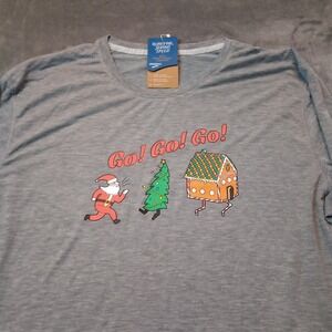 Brooks Women's‎ Run Merry Shirt Long Sleeves Christmas Holiday Active Size XXL